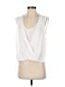 BCBGMAXAZRIA 100% Polyester Ivory Sleeveless Blouse Size XS - photo 1