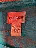 Chico's Paisley Teal Long Sleeve Blouse Size XL (3) - photo 7