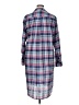 Grayson Plaid Blue Casual Dress Size XL (5) - photo 2