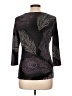 Unbranded Black 3/4 Sleeve Top Size L (estimated) - photo 2