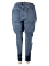 Lane Bryant Color Block Blue Jeans Size 28 waist - photo 2