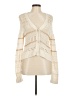 Jonathan Simkhai Ivory Long Sleeve Top Size M - photo 1
