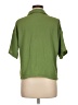 Lily Star 100% Polyester Green Short Sleeve Blouse Size M - photo 2