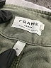 FRAME Denim Solid Green Khaki Shorts Size 31 waist - photo 3