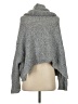 Free People Metallic Gray Pullover Sweater Size S - photo 2