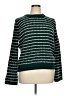 C&C California 100% Polyester Stripes Green Pullover Sweater Size XL - photo 1