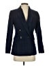 Madewell Plaid Blue Wool Blazer Size 00 - photo 1