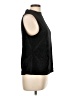 Halston Black Sleeveless Blouse Size L - photo 4