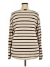 Lane Bryant Stripes Tan Pullover Sweater Size 18 - 20 Plus - photo 2