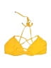 Vitamin A Yellow Swimsuit Top Size M (estimated) - photo 1