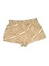 A New Day Animal Print Gold Shorts Size XL - photo 2