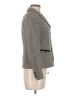 Harve Benard 100% Wool Houndstooth Gray Wool Blazer Size 8 (petite) - photo 4