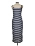 Shein Stripes Blue Casual Dress Size 12 - photo 2