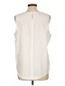 T by Talbots Ivory Sleeveless Blouse Size L - photo 2
