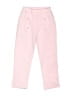 Unbranded 100% Polyester Solid Pink Casual Pants Size 6 - photo 1