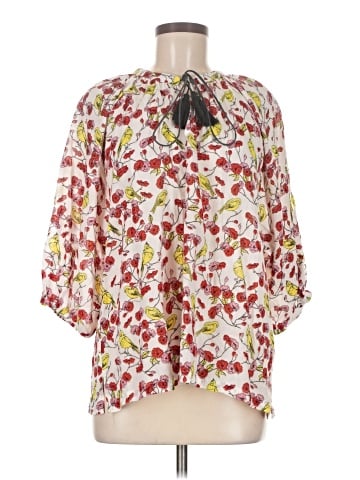 Ro's Garden 3/4 Sleeve Blouse (view 1)