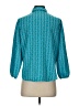 Adrienne Vittadini Teal 3/4 Sleeve Blouse Size S - photo 2