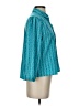 Adrienne Vittadini Teal 3/4 Sleeve Blouse Size S - photo 4