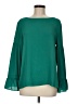 Ann Taylor LOFT Green Long Sleeve Blouse Size M - photo 1