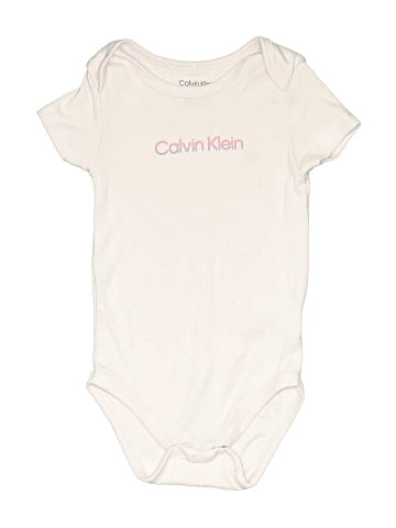 Calvin Klein Short Sleeve Onesie (view 1)