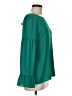 Ann Taylor LOFT Green Long Sleeve Blouse Size M - photo 4