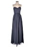 Bill Levkoff 100% Polyester Gray Cocktail Dress Size 8 - photo 1