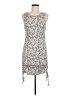 Love Tree Print Gray Casual Dress Size M - photo 1