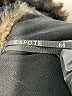Capote 100% Polyester Black Brown Cardigan Size M - photo 6