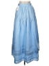 o.p.t Blue Casual Skirt Size 2 - photo 2