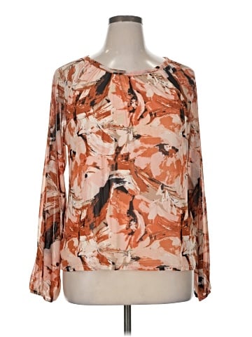 Madison Michelle Long Sleeve Blouse (view 1)