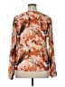 Madison Michelle Orange Long Sleeve Blouse Size XL - photo 2