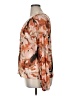 Madison Michelle Orange Long Sleeve Blouse Size XL - photo 5