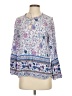 Walker & Wade 100% Rayon Blue 3/4 Sleeve Blouse Size S - photo 1
