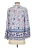 Walker & Wade 100% Rayon Blue 3/4 Sleeve Blouse Size S - photo 2