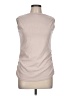 Unbranded 100% Polyester Tan Sleeveless T-Shirt Size L - photo 1