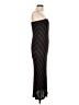 Testament Chevron-herringbone Black Cocktail Dress Size L - photo 4