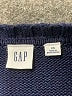 Gap Stripes Blue Pullover Sweater Size XS - photo 7
