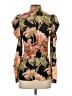 Zimmermann Black Long Sleeve Silk Top Size 4 (0) - photo 2