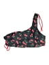 Unbranded Floral Black Swimsuit Top Size L - photo 1