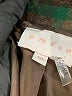 Entro 100% Polyester Plaid Brown Blazer Size M - photo 6