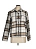 MELLODAY Plaid Gray Jacket Size M - photo 1