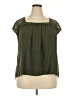 Torrid Green Short Sleeve Blouse Size 2X Plus (2) - photo 1