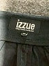Izzue 100% Tencel Hearts Black Shorts Size 26 waist - photo 3