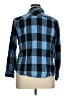 Blue Mountain 100% Cotton Checkered-gingham Blue Long Sleeve Button-Down Shirt Size XL - photo 2