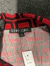 Boho Chic Red 3/4 Sleeve Blouse Size L - photo 7