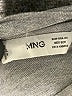 MNG Gray Long Sleeve Top Size XS - photo 7
