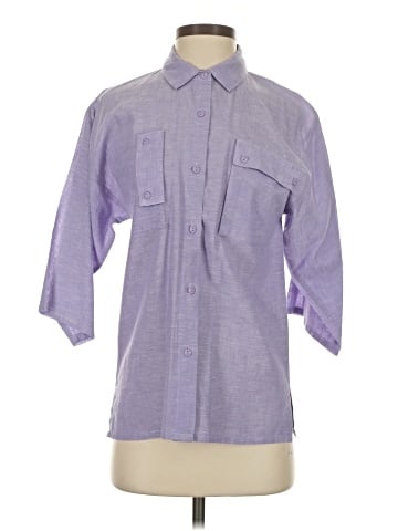 Christian Dior 3/4 Sleeve Button-Down Shirt (view 1)