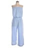 Bishop + Young Color Block Blue Jumpsuit Size L - photo 1