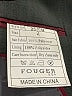 Fouger 100% Polyester Gray Blazer Size 2 - photo 4