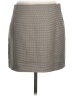 MNG 100% Polyester Houndstooth Gray Formal Skirt Size M - photo 2
